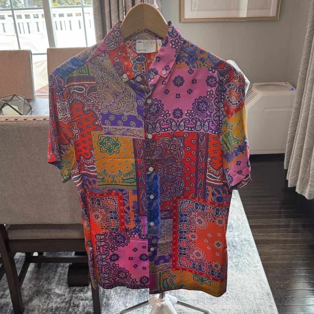 ASOS Multicolor Paisley Men's Shirt